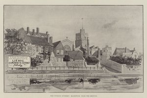 Annons, tyfusepidemin, Maidstone från Medway av English School