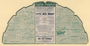 Reklambroschyr för Theatre Metropole, Peckham, London av English School