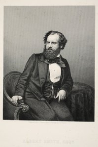 Albert Smith, Esq., pub. C. 1850 (gravyr) av English School