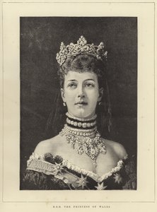 Alexandra, prinsessan av Wales av English School