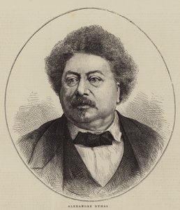 Alexandre Dumas (gravyr) av English School