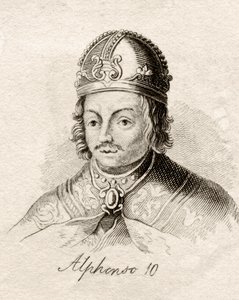 Alfonso X av Kastilien, från 