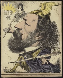 Alfred Tennyson - pristagaren av kung Arthur