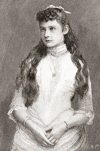 Alix av Hessen och av Rhen senare Alexandra Feodorovna av English School