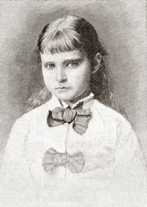 Alix av Hessen och av Rhen senare Alexandra Feodorovna av English School