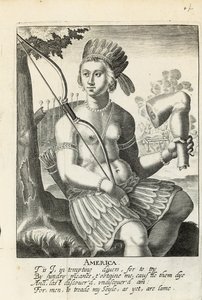 America Painted to the Life: The True History of the Spanjors Proceedings in the Conquests of the Indians, av Sir Ferdinando Gorges och andra av English School