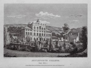 Ampleforth College, nära York (gravyr) av English School