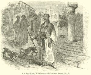 An Egyptian Watchman, Solomons sång, iii, 3 av English School