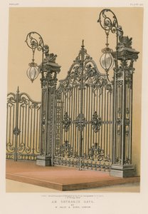 An Entrance Gate av W Baily and Sons, London av English School