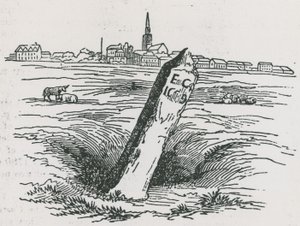Ett bågskyttemärke daterat 1679 av English School