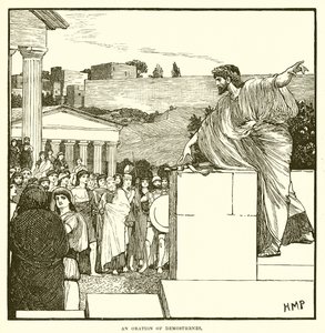 En tal om Demosthenes av English School