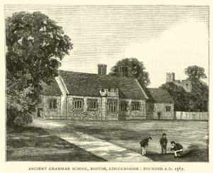 Ancient Grammar School, Boston, Lincolnshire, grundad 1567 e.Kr av English School