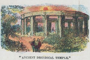 Forntida druidiskt tempel av English School