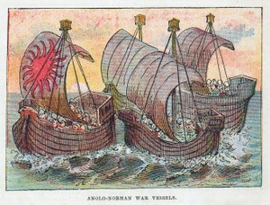 Anglo-normanska krigsfartyg av English School