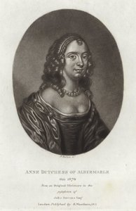 Anne hertiginna av Albemarle av English School