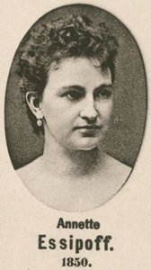 Annette Essipoff (gravyr) av English School