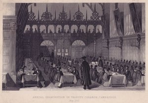 Årlig tentamen i Trinity College, Cambridge, maj 1842 av English School