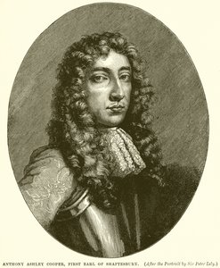 Anthony Ashley Cooper, förste earl av Shaftesbury av English School