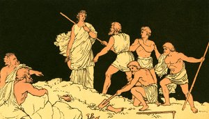 Antigone och Polynices kropp av English School