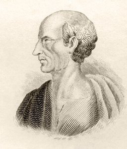 Antisthenes, från "Crabbes Historical Dictionary", publicerad 1825. av English School
