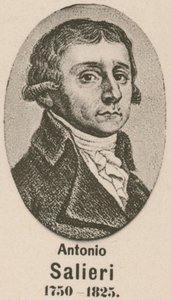 Antonio Salieri (gravyr) av English School
