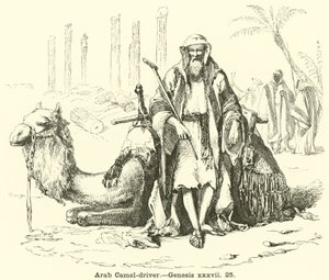 Arabisk kamelförare, Genesis, xxxvii, 25 av English School