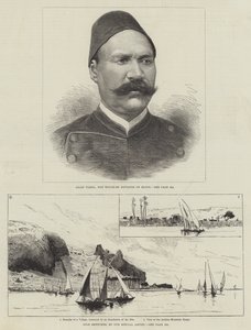 Arabi Pasha och Sketches of Egypt (gravyr) av English School