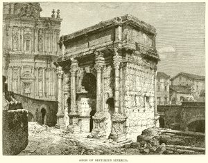 Båge av Septimius Severus av English School