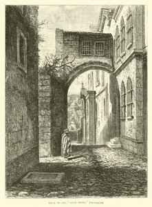 Arch of the Ecce Homo, Jerusalem av English School