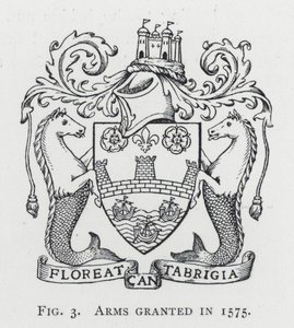 Vapen beviljade 1575 (gravyr) av English School