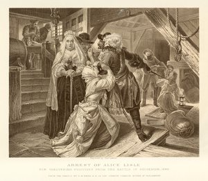 Arrestering av Alice Lisle av English School
