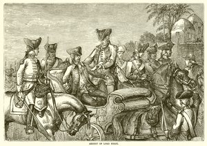 Arrestering av Lord Pigot (1776) av English School