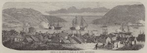 Ankomst av prinsen av Wales till St John