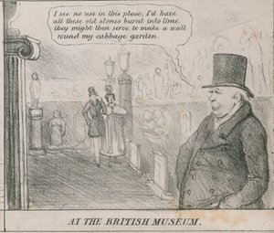På British Museum av English School