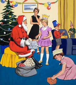 På en julfest av English School