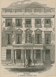 Athenaeum Life Assurance Society, Brandkontoret, London av English School