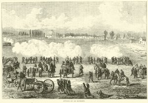 Attack på Le Bourget, december 1870 av English School