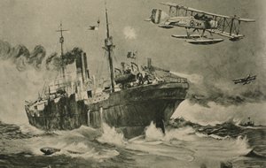 Anfall, bästa försvaret, 1914-19 av English School