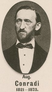 August Conradi (gravyr) av English School