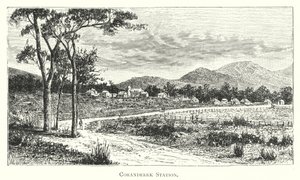 Australien: Coranderrk Station (gravyr) av English School