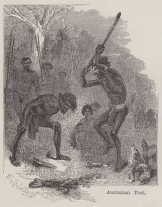 Australian Duell (gravyr) av English School