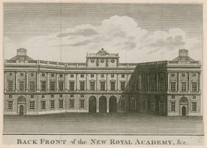 Baksidan av den nya Royal Academy av English School