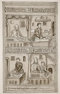 Bakers of York, 1595-1596 (sepiafoto) av English School