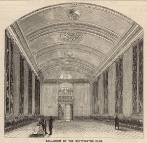 Ballroom på Whittington Club, London av English School