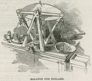 Bank of England, Bullion Office och Gold Weighing Room av English School