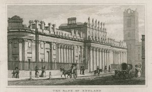 Bank of England, Sir John Soanes South Front, 1823 av English School