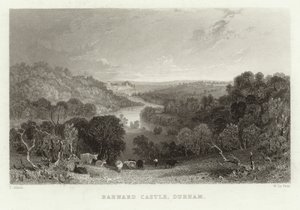 Barnard Castle, Durham av English School