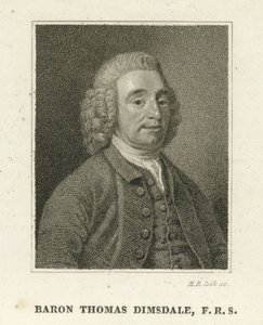 Baron Thomas Dimsdale (gravyr) av English School