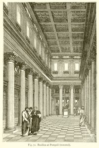 Basilikan i Pompeji (restaurerad) av English School