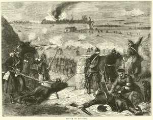 Slaget vid Bapaume, januari 1871 av English School